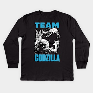 #godzilla wins 2021 Kids Long Sleeve T-Shirt